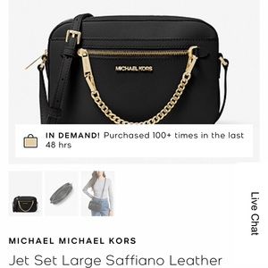 Michael Kors jet set crossbody